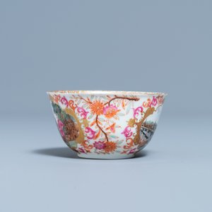 A Chinese Meissen-style export porcelain 'Peter the Great' cup and saucer, Qianlong — 照片 5