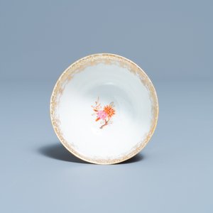 A Chinese Meissen-style export porcelain 'Peter the Great' cup and saucer, Qianlong — 照片 8