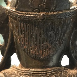 A Chinese Ming-style bronze model of Buddha, Qianlong — 照片 13