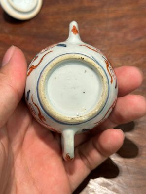A Chinese miniature Imari-style teapot, Kangxi — 照片 7