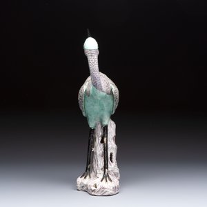 A Chinese model of a crane, 20th C. — photo 3