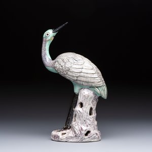 A Chinese model of a crane, 20th C. — photo 4