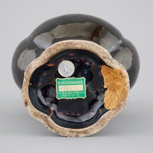 A Chinese monochrome black porcelain vase, 17/18th C — photo 6