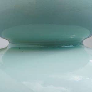 A Chinese monochrome celadon double gourd vase, Qianlong mark, 19th C. — photo 14