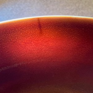A Chinese monochrome red plate, Jiaqing mark and of the period — 照片 5