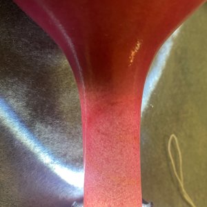 A Chinese monochrome ruby-pink bottle vase, Qing — photo 9