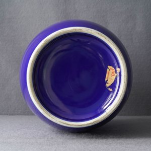 A Chinese monochrome 'sacrifical blue' vase, 19th C. — photo 12