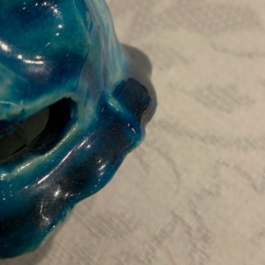 A Chinese monochrome turquoise-glazed 'luduan' censer, 19th C. — 照片 11