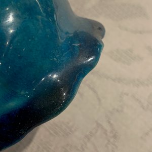 A Chinese monochrome turquoise-glazed 'luduan' censer, 19th C. — 照片 10