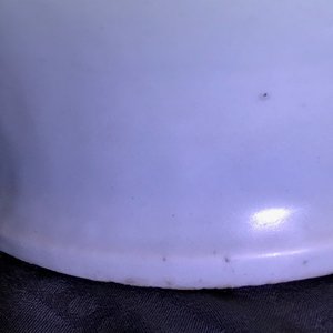 A Chinese monochrome white vase with a wooden cover and stand, Ming — photo 19