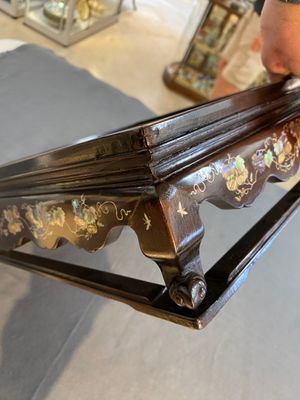 A Chinese mother-of-pearl-inlaid wooden Xiangqi chess board, 19th C. — photo 7