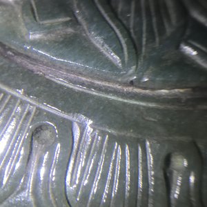 A Chinese Mughal-style spinach jade huqqa base, 19/20th C. — photo 11