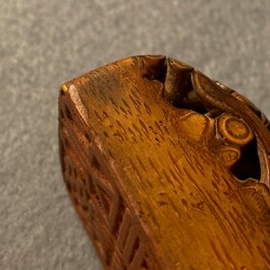A Chinese natural form bamboo root seal, Republic — photo 21