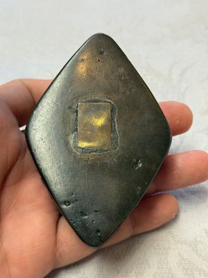 A Chinese openworked double-walled lozenge-shaped bronze water dropper, Ming — 照片 7