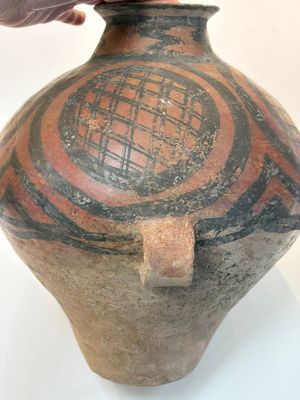 A Chinese painted pottery jar with geometric design, Neolithic period, Majiayao culture, 3rd millennium B.C. — photo 14