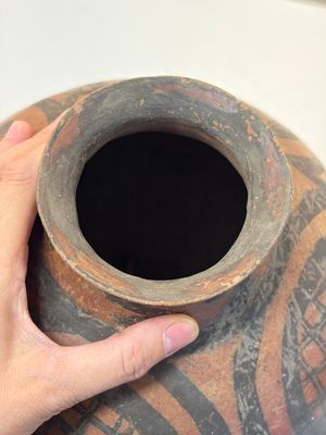 A Chinese painted pottery jar with geometric design, Neolithic period, Majiayao culture, 3rd millennium B.C. — photo 16