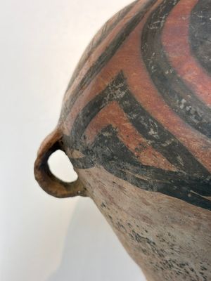 A Chinese painted pottery jar with geometric design, Neolithic period, Majiayao culture, 3rd millennium B.C. — photo 5