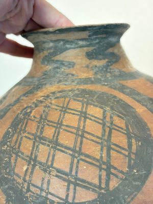 A Chinese painted pottery jar with geometric design, Neolithic period, Majiayao culture, 3rd millennium B.C. — photo 8