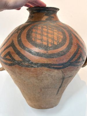 A Chinese painted pottery jar with geometric design, Neolithic period, Majiayao culture, 3rd millennium B.C. — photo 10