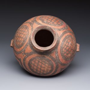A Chinese painted pottery jar with geometric design, Neolithic period, Majiayao culture, 3rd millennium B.C. — photo 6