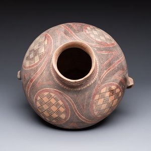 A Chinese painted pottery jar with geometric design, Neolithic period, Majiayao culture, 3rd millennium B.C. — photo 6