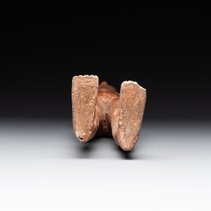 A Chinese painted pottery stick man figure and a pottery 'zodiac' offering vessel, Han/Song — foto 8