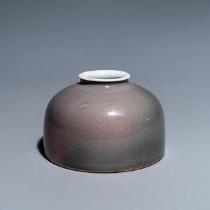 A Chinese peachbloom-glazed 'beehive' water pot, Kangxi mark, 19/20th C. — 照片 2