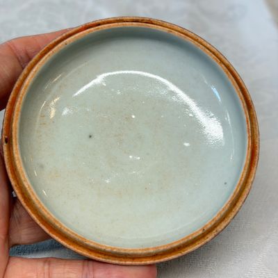 A Chinese peachbloom-glazed seal paste box — photo 7
