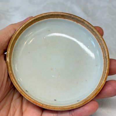 A Chinese peachbloom-glazed seal paste box — photo 5