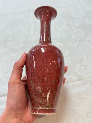 A Chinese peachbloom-glazed vase, 21st C. — photo 3