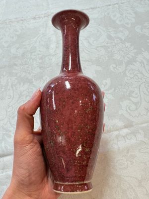 A Chinese peachbloom-glazed vase, 21st C. — photo 5