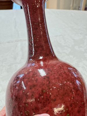 A Chinese peachbloom-glazed vase, 21st C. — photo 6