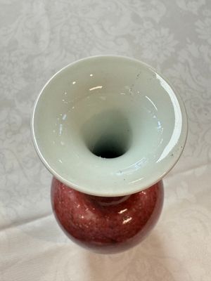 A Chinese peachbloom-glazed vase, 21st C. — photo 8