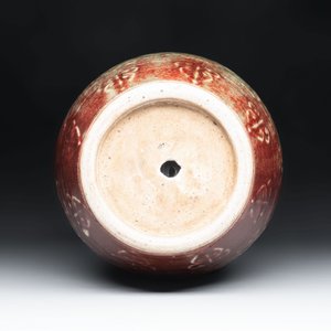 A Chinese peachbloom-glazed vase with dragon-form handles, 18th C. — photo 6