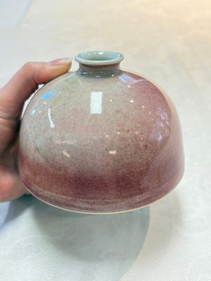 A Chinese peachbloom-glazed water pot or taibaizun, Kangxi mark and possibly of the period — photo 4