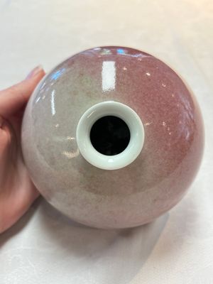 A Chinese peachbloom-glazed water pot or taibaizun, Kangxi mark and possibly of the period — photo 5