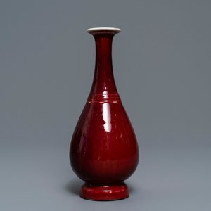 A Chinese pear-shaped 'langyao' vase, 19th C. — 照片 2