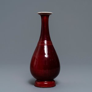 A Chinese pear-shaped 'langyao' vase, 19th C. — 照片 4