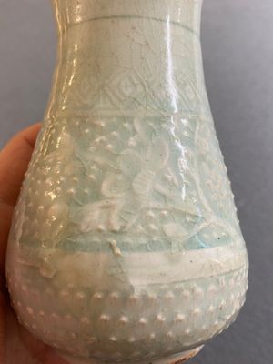 A Chinese pear-shaped qingbai vase, Song/Jin — photo 9