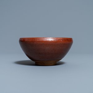 A Chinese persimmon-glazed bowl, Song or later — photo 4