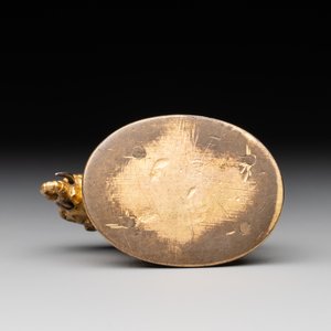 A Chinese pink quartz-inset gilt bronze elephant, 18th C. — photo 7