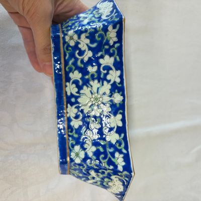 A Chinese polychrome-enamelled nine-piece sweetmeat set in a gilt-lacquered box — photo 30