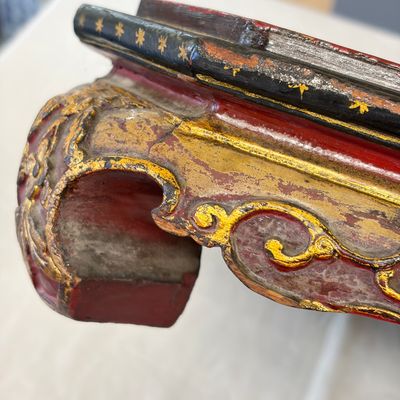 A Chinese polychrome-enamelled nine-piece sweetmeat set in a gilt-lacquered box — photo 54