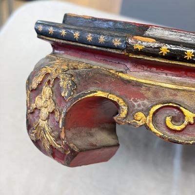 A Chinese polychrome-enamelled nine-piece sweetmeat set in a gilt-lacquered box — photo 57