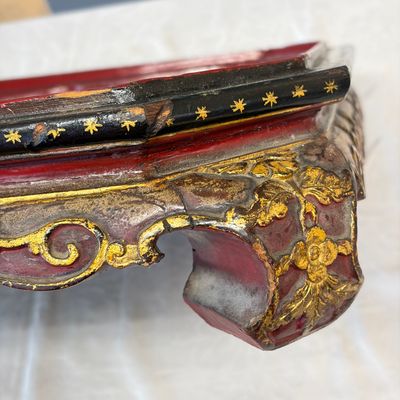 A Chinese polychrome-enamelled nine-piece sweetmeat set in a gilt-lacquered box — photo 59