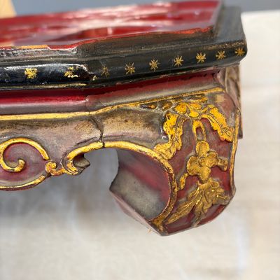 A Chinese polychrome-enamelled nine-piece sweetmeat set in a gilt-lacquered box — photo 62