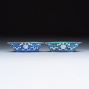 A Chinese polychrome-enamelled nine-piece sweetmeat set in a gilt-lacquered box — photo 26