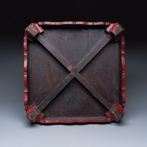 A Chinese polychrome-enamelled nine-piece sweetmeat set in a gilt-lacquered box — photo 7