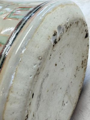 A Chinese polychrome-enamelled 'Xie Qin Fang You 攜琴訪友' 'Meiping' vase, Ming — foto 12