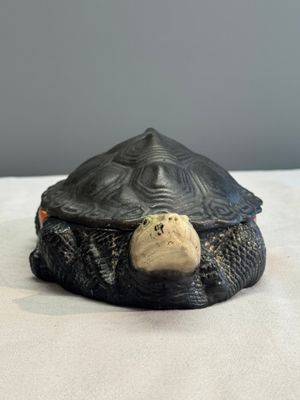 A Chinese polychrome-glazed turtle-shaped tureen and cover — photo 3